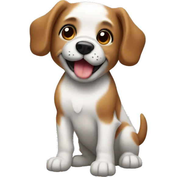 Cachorro dançarino  emoji