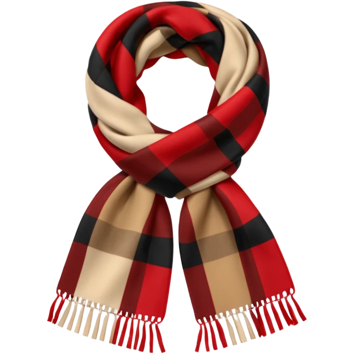 burberry scarf emoji
