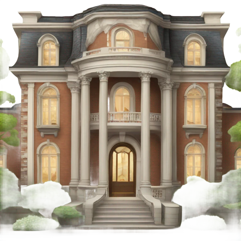 mansion emoji