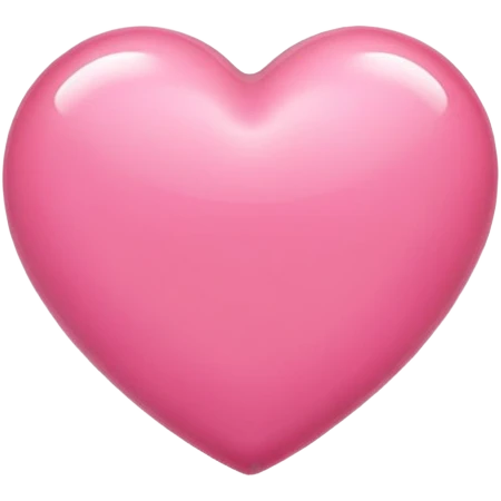 Pink heart  emoji