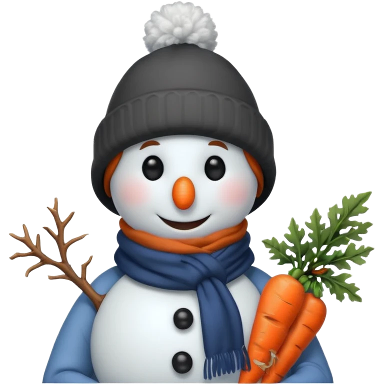 snowman with outfits  emoji