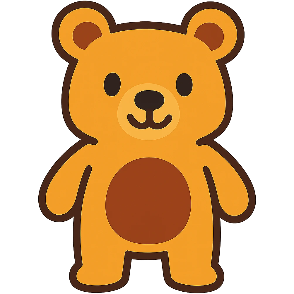 cute bear emoji