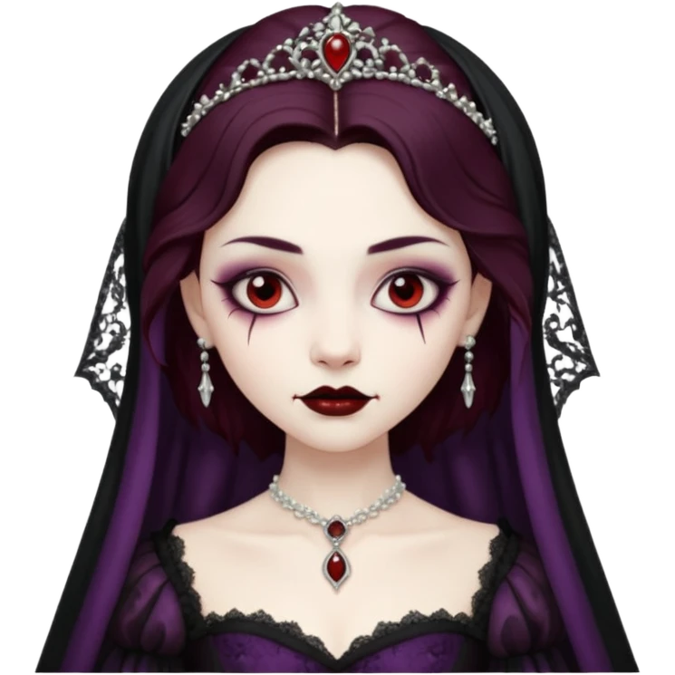 Vampire bride emoji