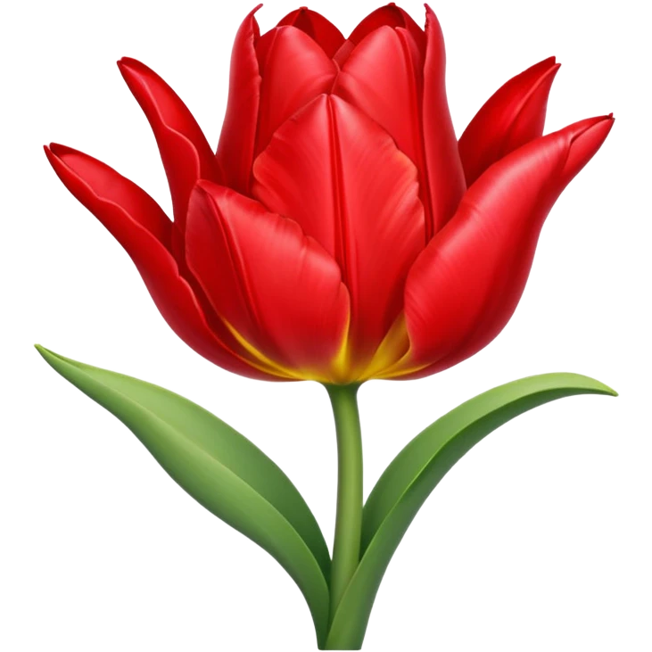 Tulip sketch emoji