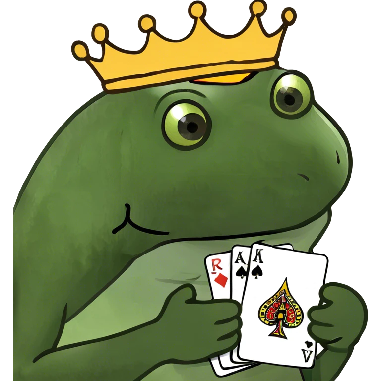 Royal flush emoji