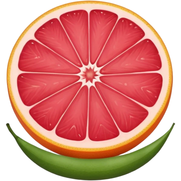 Grapefruit emoji