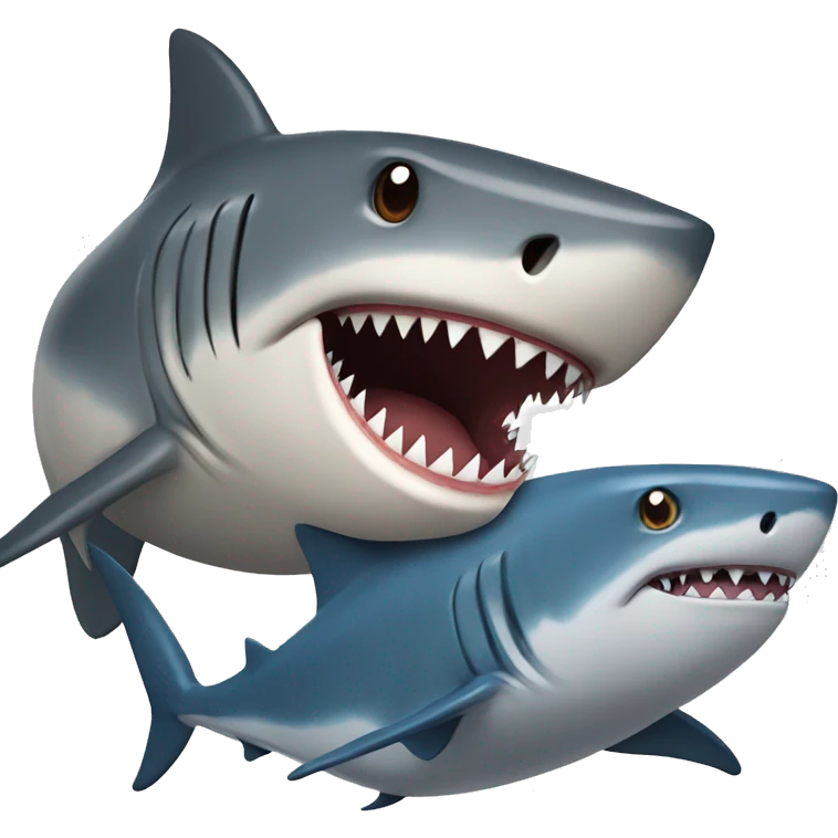 shark with cat emoji