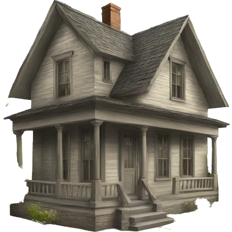 old house emoji