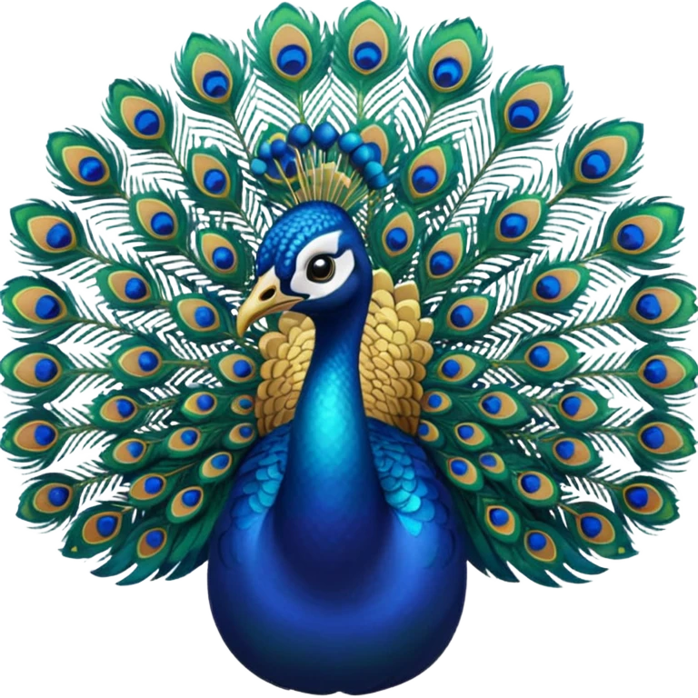 Peacock emoji