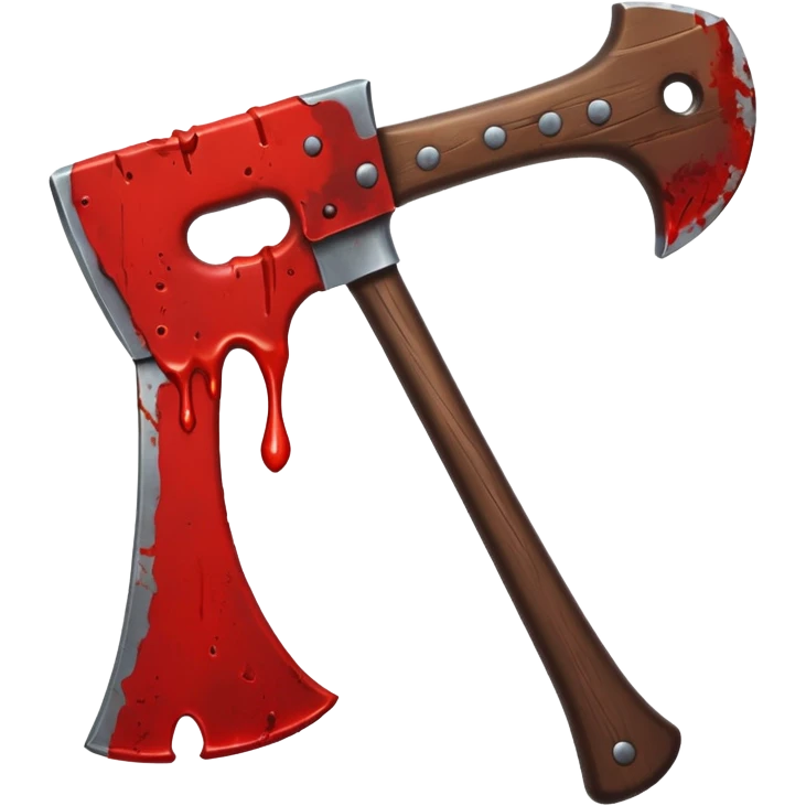 Окровавленныи топор emoji