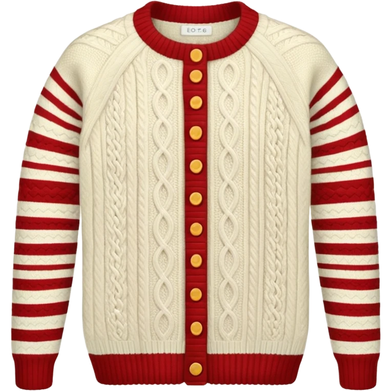 patterned knitted garment emoji