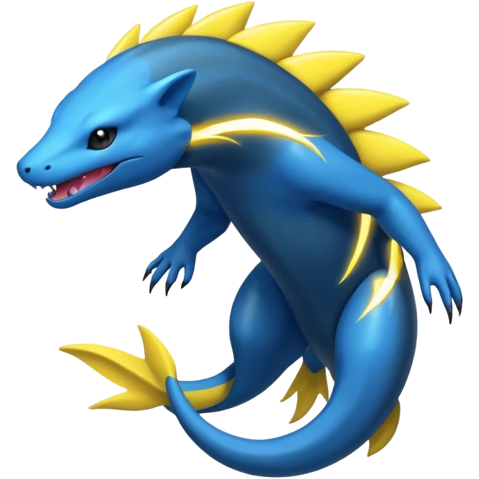 Electric Eel-Manectric-Luxray-Electrike-Pokémon-Fakémon-fusion emoji