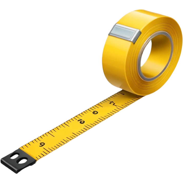 Measurement tape emoji