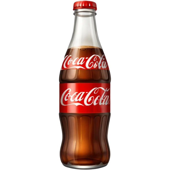 Coke glass bottle emoji