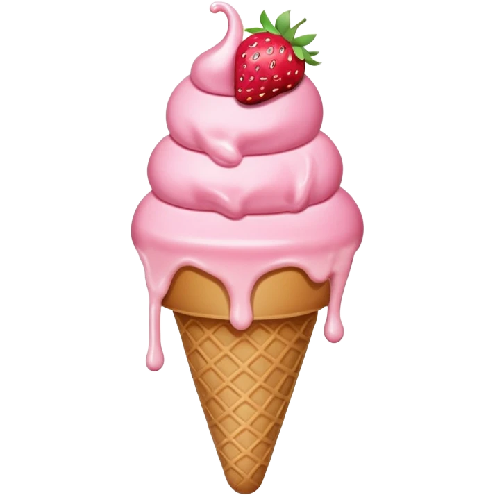 Ice Cream Strawberry Ice Cream Bar


 emoji