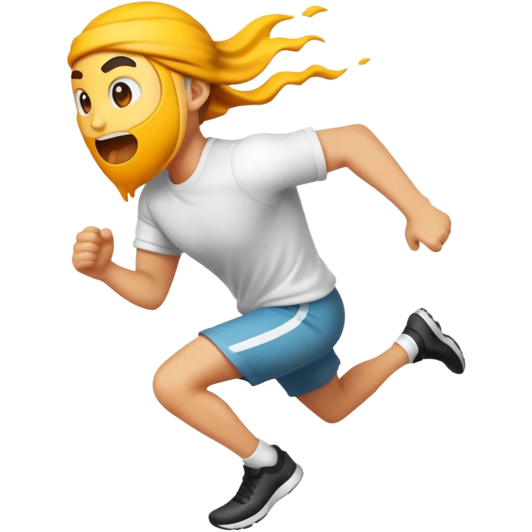 Running shpits emoji