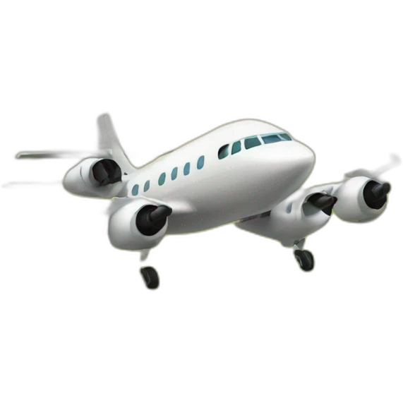 avion sur un champ emoji
