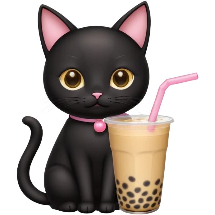 🧋🐈‍⬛ emoji