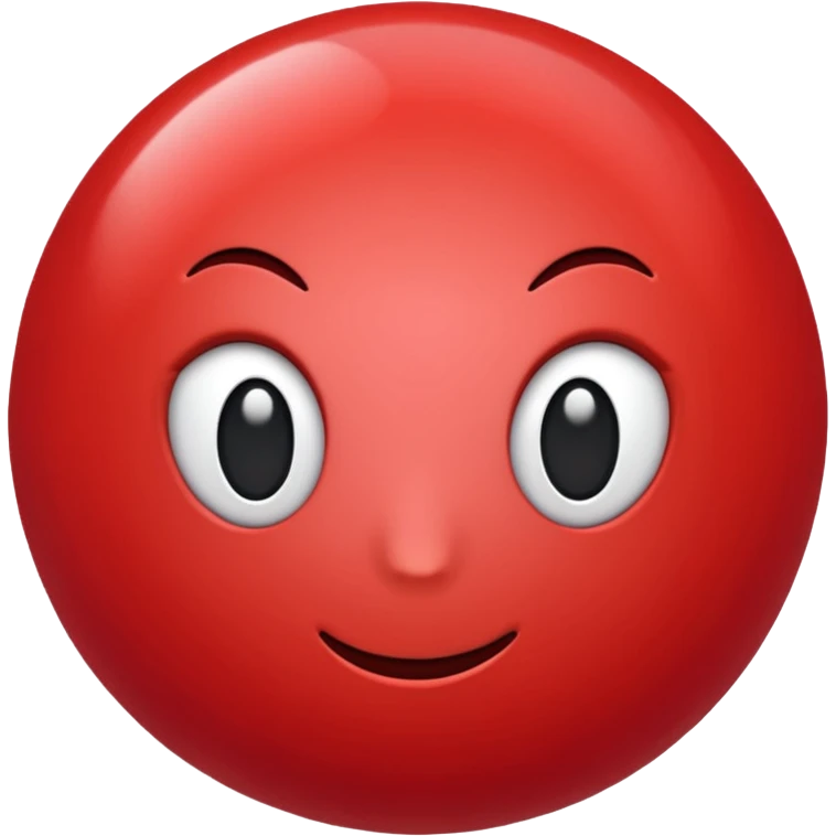 WRITE THE WORD "RED" emoji