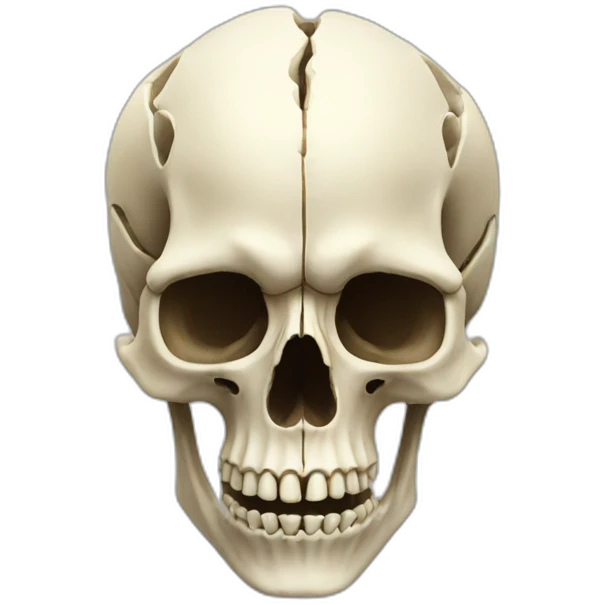 a capricorn skeleton emoji