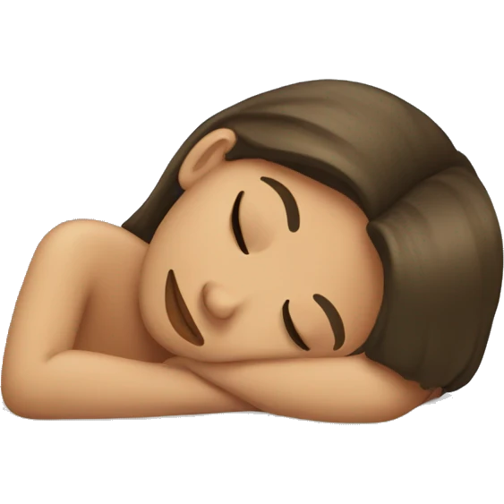 girl sleppy emoji