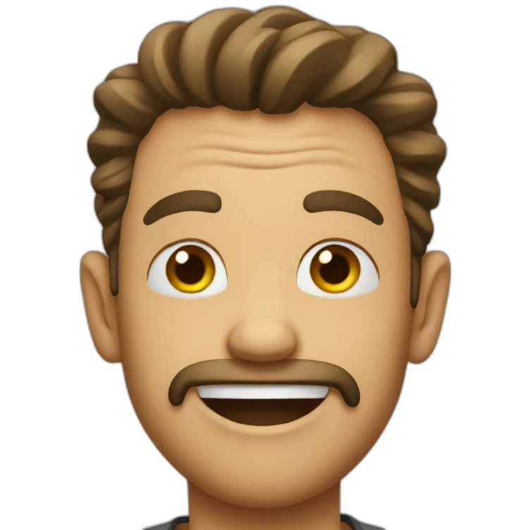 crazy man emoji