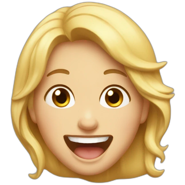 Madeleine Petsch laughing emoji