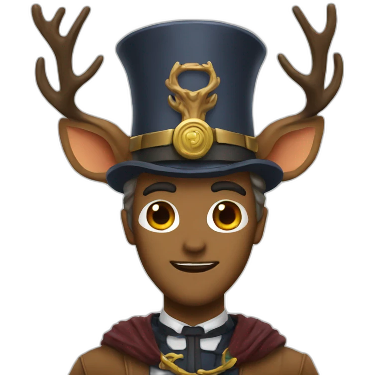 deer timelord emoji