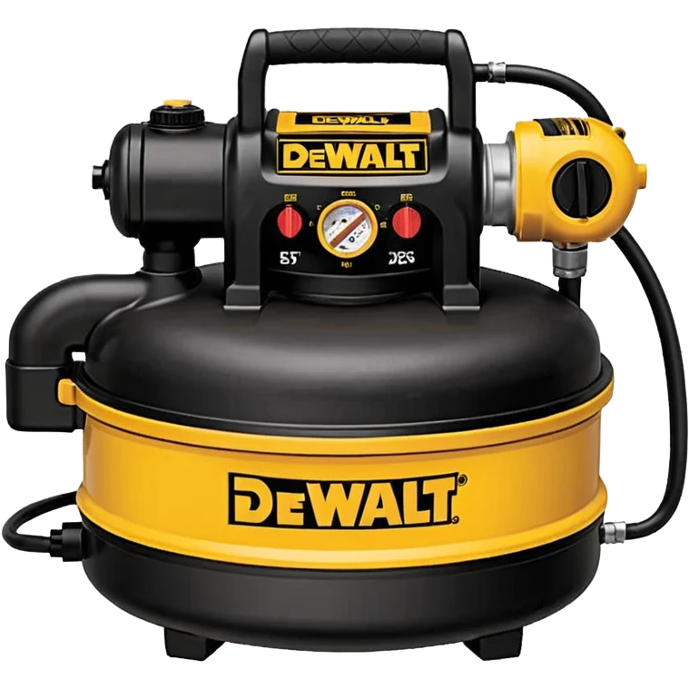 DEWALT DWFP55126 Heavy-Duty Pancake Compressor, Gas, 5 Gal. emoji style  emoji