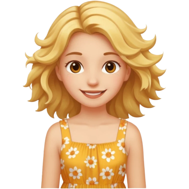 Girl summer solting emoji
