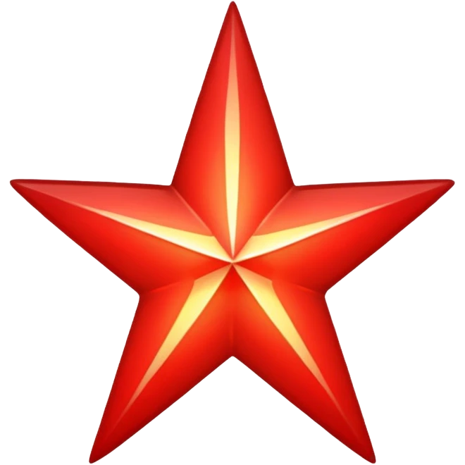 Make and star and make it red emoji