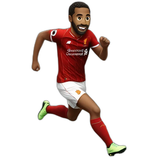 liverpool player running emoji
