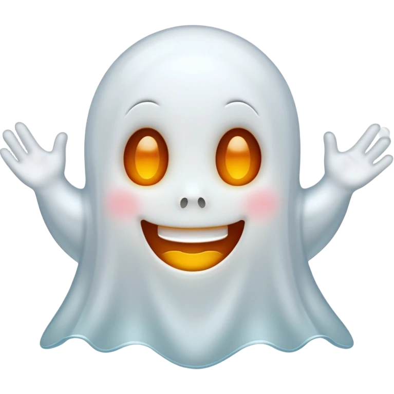 cute ghost emoji