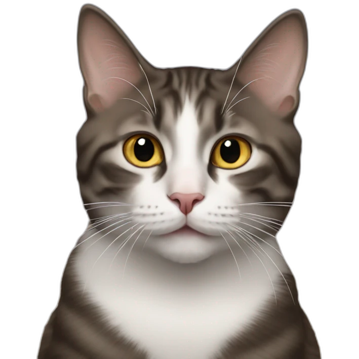 Elon musk as a cat emoji