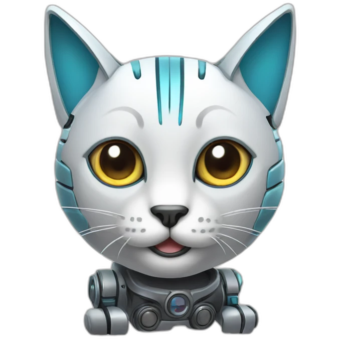 robot cat emoji
