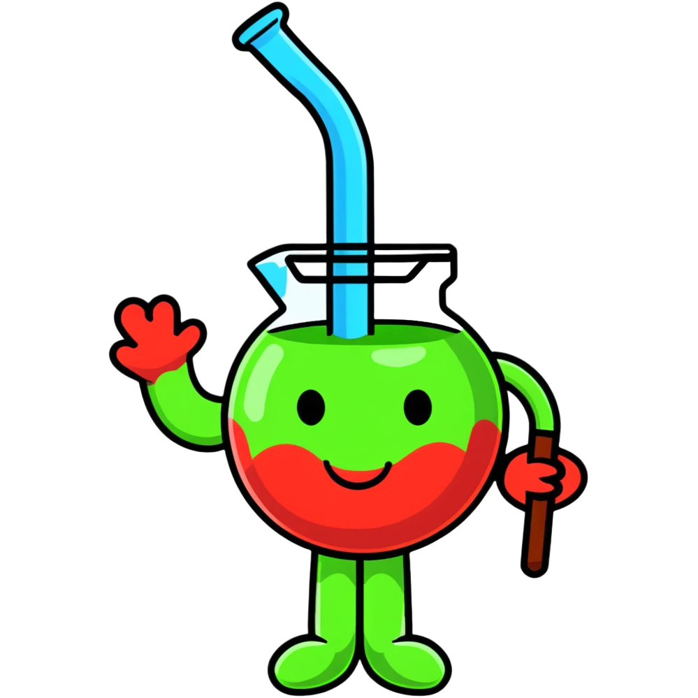 Kool-Aid man smoking a bong emoji