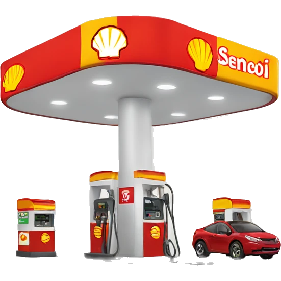 Shell fuel station emoji