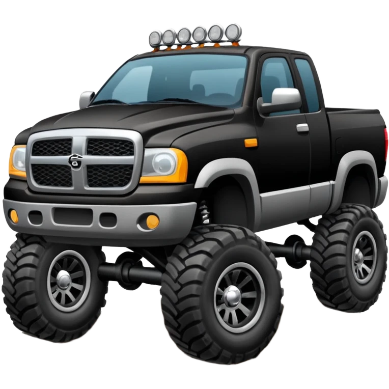 Need a SRT truck emoji that I can copy and paste with no guns on top emoji