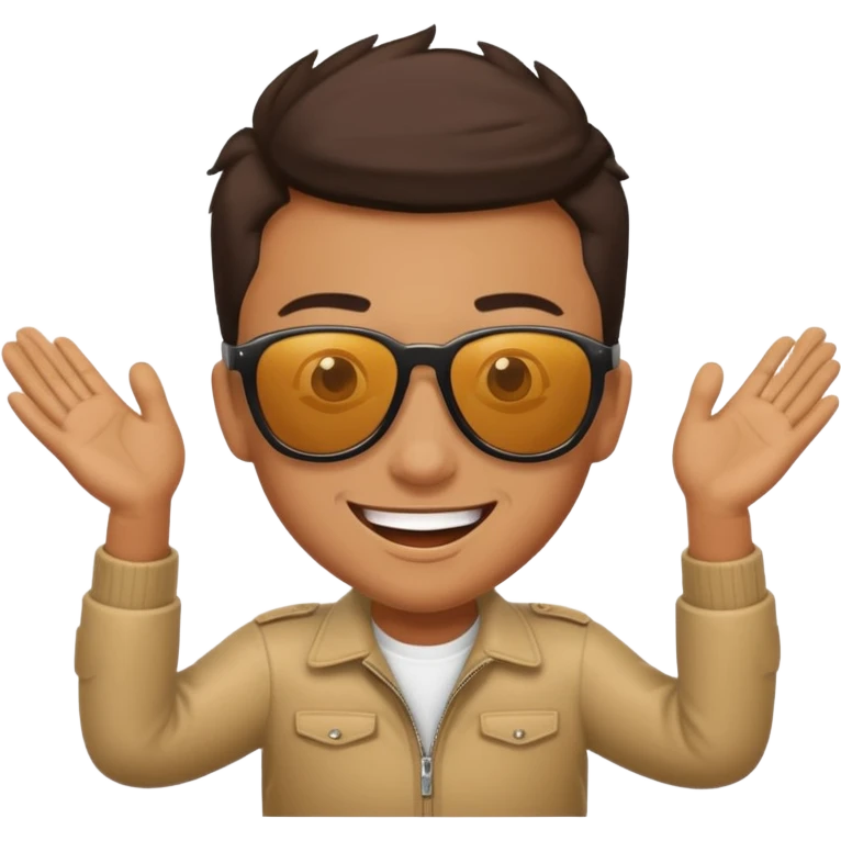 Fly with sun glasses emoji