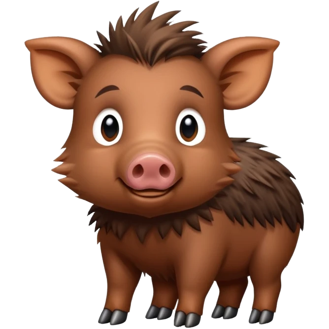 Baby wild boar emoji