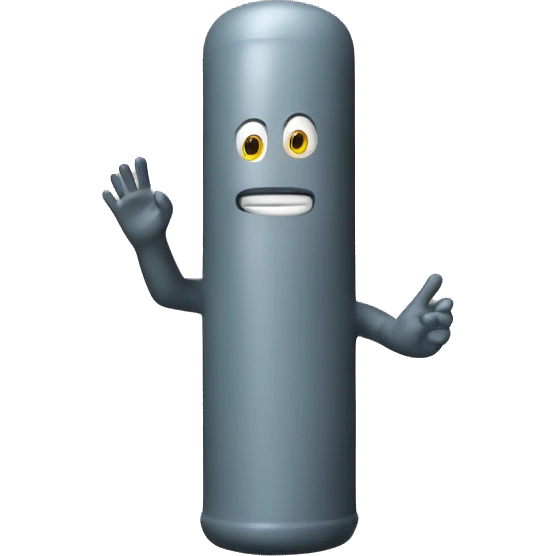 waving air tube man emoji