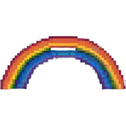 colorful rainbow bridge emoji