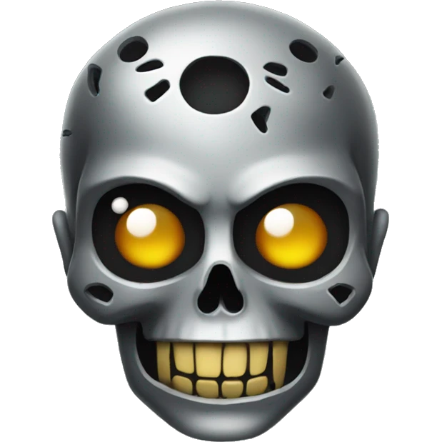 Metal calavera emoji