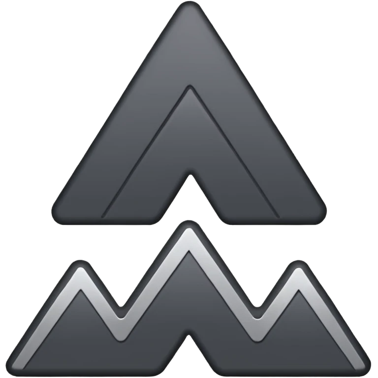 iOS emoji, minimal dark spark, small zigzag, flat emoji