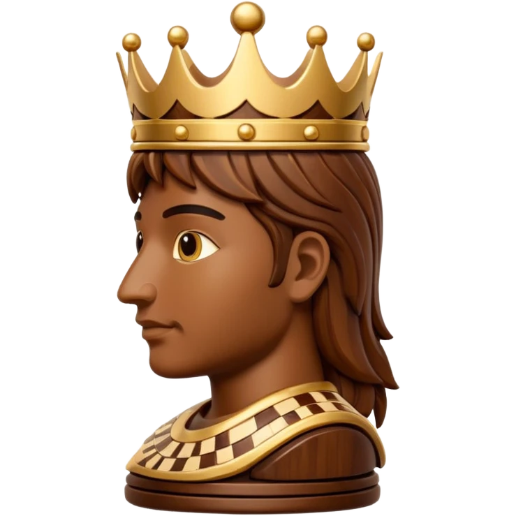 Chess King emoji