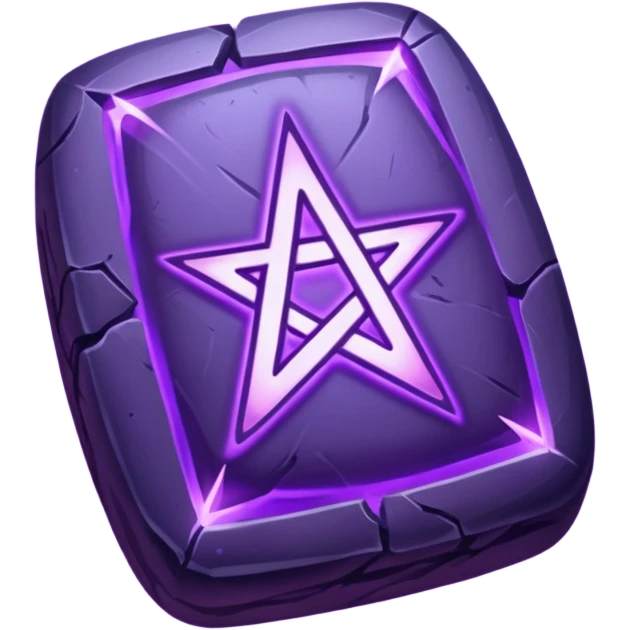 Purple rune stone – Mysterious glow


















 emoji