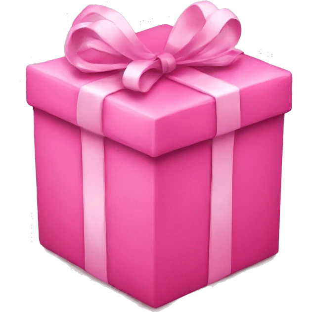 gift pink emoji