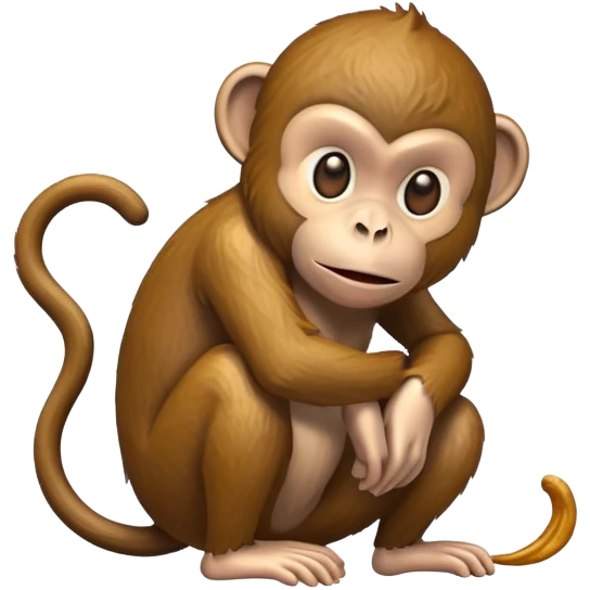 monkey pooping emoji