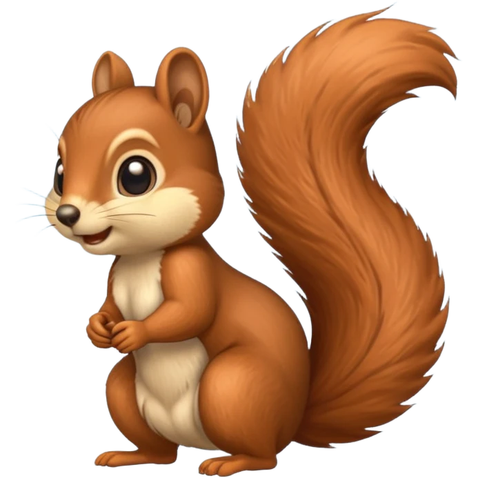 a squirrel emoji