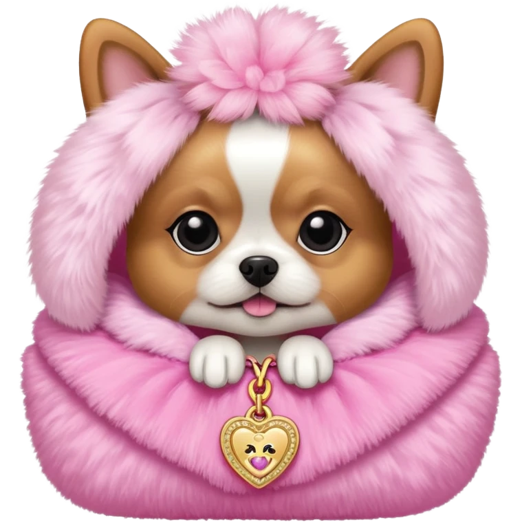 Juicy couture dog emoji